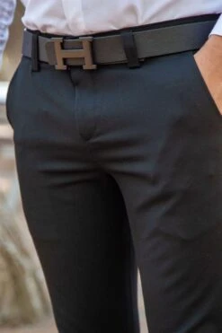 Merkloos Heren Pantalon - Nette Broek - Zwart - Maat 38 -Casio Verkoop 800x1200 322