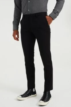 WE Fashion Heren Slim Fit Pantalon Dali - Maat L (50) -Casio Verkoop 800x1200 332