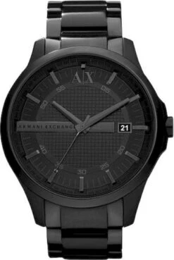 Armani Exchange Hampton AX2104 Herenhorloge 46 Mm - Zwart