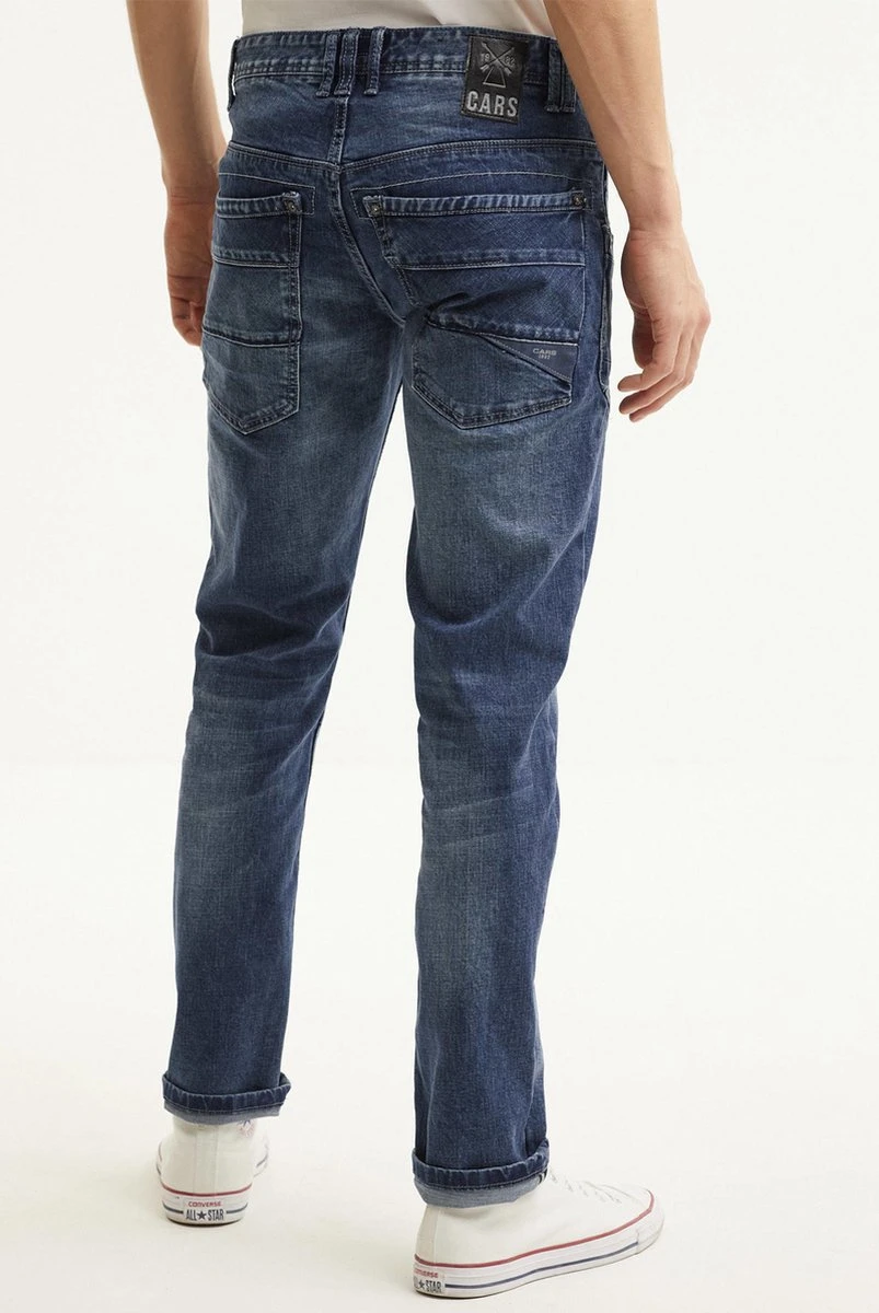 Cars Jeans Heren BEDFORD 601 Regular Comfort Stretch Stone Wash Used - Maat 36/32 7 Cars Jeans Heren BEDFORD 601 Regular Comfort Stretch Stone Wash Used - Maat 36/32 - Afbeelding 5