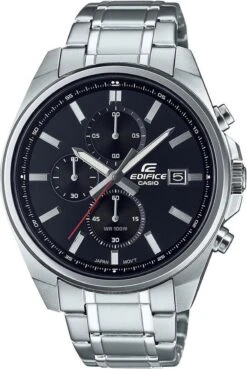 Casio Edifice Classic EFV-610D-1AVUEF Herenhorloge 43,8 Mm - Zilverkleurig