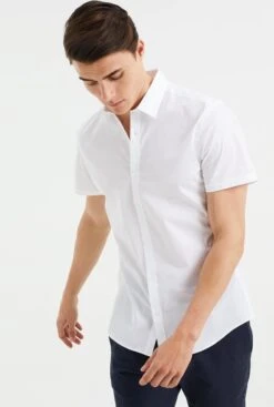 WE Fashion Heren Slim Fit Stretch Overhemd - Maat L -Casio Verkoop 807x1200 5