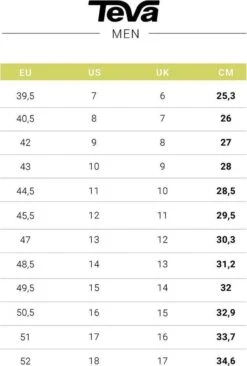 Teva M Voya Flip Heren Slippers - Zwart - Maat 43 -Casio Verkoop 809x1200 7