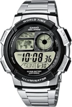 Casio Collection Men AE-1000WD-1AVEF Herenhorloge 43,7 Mm - Zilverkleurig -Casio Verkoop 812x1200 2