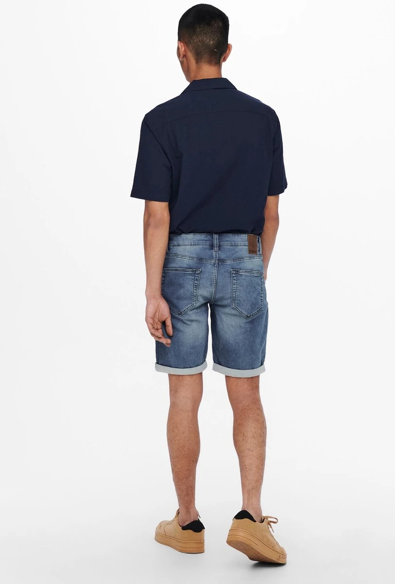 ONLY & SONS ONSPLY LIFE JOG BLUE SHORTS PK 8584 NOOS Heren Broek - Maat M 7 ONLY & SONS ONSPLY LIFE JOG BLUE SHORTS PK 8584 NOOS Heren Broek - Maat M - Afbeelding 5