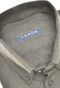 Ledub Modern Fit Overhemd - Donkergroen - Strijkvriendelijk - Boordmaat: 42 -Casio Verkoop 813x1200 10