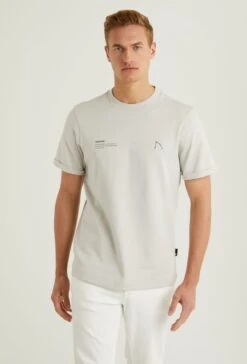 Chasin' T-shirt T-shirt Afdrukken Reco Lichtgrijs Maat XL -Casio Verkoop 814x1200 12