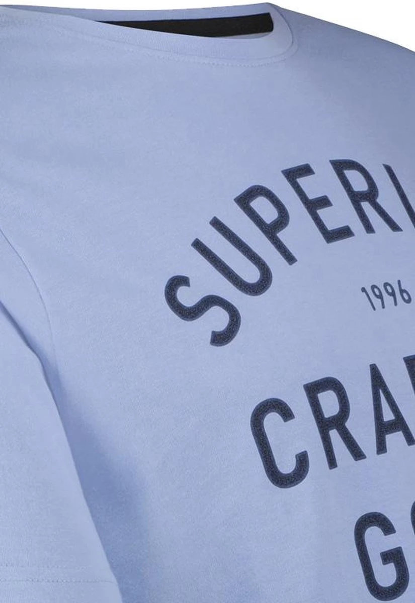 Twinlife T-shirt T Shirt Crew Logo Tw13505 Serenity 528 Mannen Maat - XXL 5 Twinlife T-shirt T Shirt Crew Logo Tw13505 Serenity 528 Mannen Maat - XXL - Afbeelding 3