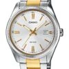 Casio Mtp-1302Sg-7Avef - Horloge - 38.5 Mm - Staal - Zilverkleurig