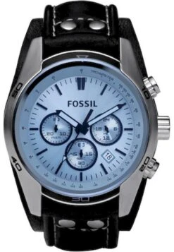 Fossil Coachman CH2564 Herenhorloge 44 Mm - Zilverkleurig