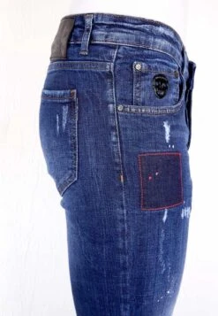 Exclusieve Spijkerbroek Heren Slim Fit - 1001- Blauw 17 Exclusieve Spijkerbroek Heren Slim Fit - 1001- Blauw -Casio Verkoop 831x1200 20