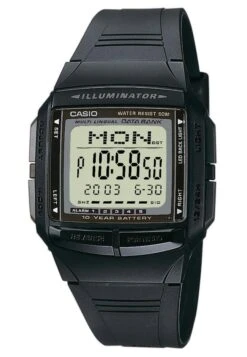 Casio DB-36-1AVEF - Horloge - 36.6 Mm - Kunststof - Zwart