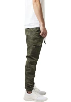 Urban Classics Heren Joggingbroek -M- Camo Cargo Groen -Casio Verkoop 831x1200 37