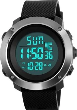 Sporthorloge – Dual Time – Countdown – Geschenkdoosje - Ø50mm