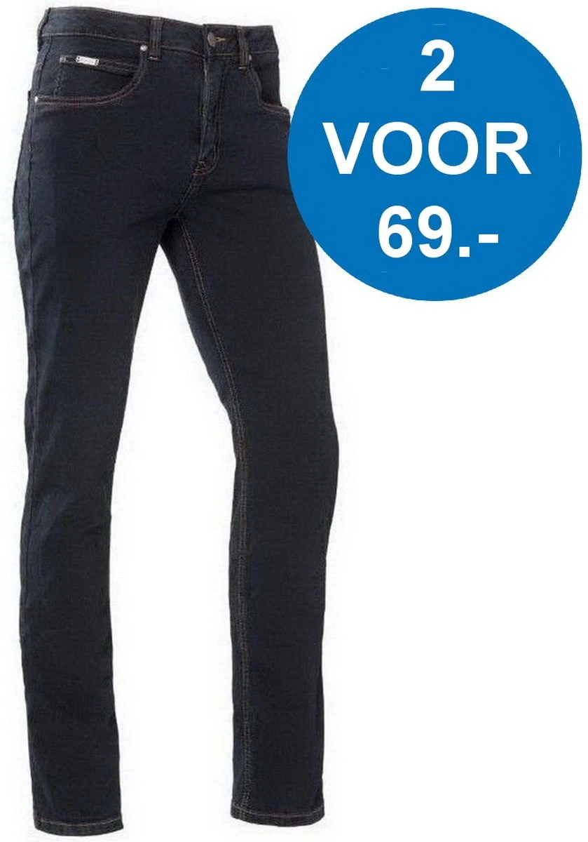 Brams Paris - Heren Jeans - Lengte 32 - Stretch - Danny - Dark Denim 3 Brams Paris - Heren Jeans - Lengte 32 - Stretch - Danny - Dark Denim