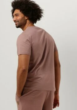 Lyle And Scott - T-shirt Plain Roze - Maat M - Slim-fit -Casio Verkoop 840x1200 20
