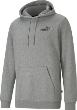 PUMA Ess Small Logo Hoodie Fl Heren Trui - Maat M