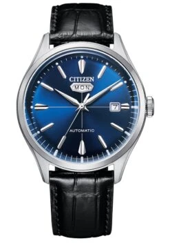 Citizen NH8390-20LE Horloge - Leer - Bruin - Ø 40 Mm