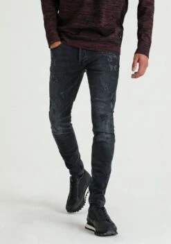 Chasin' Jeans Slim-fit Jeans EGO Colombo Donkergrijs Maat W32L30 -Casio Verkoop 842x1200 28