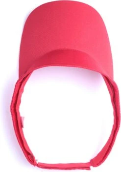 Zonneklep - Zonnepet - Zonnecap - Dames - Heren - Klittenbandsluiting - Verstelbaar - Rood -Casio Verkoop 844x1200 2