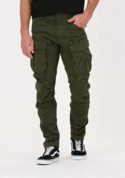 G-Star Raw Rovic Zip 3d Regular Tapered Broeken Heren - Groen - Maat 30/32
