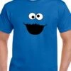 Merkloos COOKIE MONSTER Herenshirt - Koningsblauw - Maat XL - Korte Mouwen - Ronde Hals - Regular Fit - Grappige Designs - Leuke Shirtjes - Humor - Original Kwoots - Cadeau - Koekiemonster - Sesamstraat -Casio Verkoop 848x1200 8