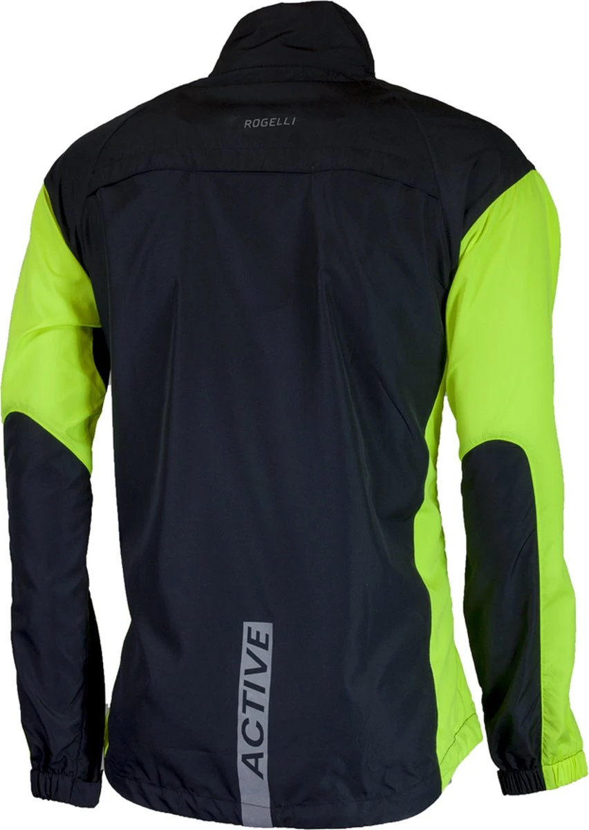 Rogelli Drummond Hardloopjack - Heren - Zwart, Fluor - Maat L 7 Rogelli Drummond Hardloopjack - Heren - Zwart, Fluor - Maat L - Afbeelding 5