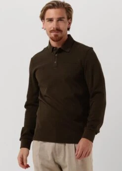 Colourful Rebel Uni Structure Polo Longsleeve Heren Poloshirt - Maat M -Casio Verkoop 854x1200 14