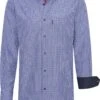 Cappuccino Italia - Heren Overhemden Regular Fit Overhemd Navy Checked - Blauw - Maat XL -Casio Verkoop 861x1200 15