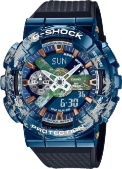 Casio G-Shock The Earth GM-110EARTH-1AER Horloge - Kunststof - Zwart - Ø 46 Mm 17 Casio G-Shock The Earth GM-110EARTH-1AER Horloge - Kunststof - Zwart - Ø 46 Mm -Casio Verkoop 870x1200 1
