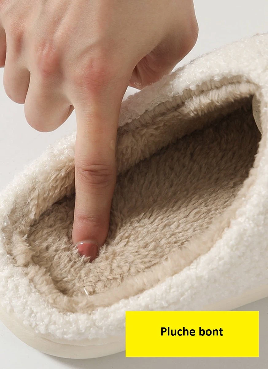 Smiley Pantoffels - Pantoffel - Sloffen Dames En Heren - Heerlijk Warm - LET OP Valt Klein, Controleer De Zool Afmeting - 5 Smiley Pantoffels - Pantoffel - Sloffen Dames En Heren - Heerlijk Warm - LET OP Valt Klein, Controleer De Zool Afmeting - - Afbeelding 3