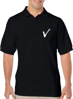 KARIBAN BEVEILIGING Heren Poloshirt - Zwart - Maat L - Korte Mouwen - Ronde Hals - Normale Pasvorm - Rechte Snit - 3 Toon Op Toon Knopen - 180g/m2 - Beveiliging - Uitsmuiter - Beveiliger - Security Guard - Bouncer -Casio Verkoop 876x1200 8
