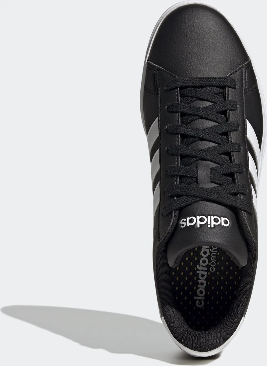 Adidas Sportswear Grand Court Cloudfoam Lifestyle Court Comfort Schoenen - Unisex - Zwart - 44 2/3 7 Adidas Sportswear Grand Court Cloudfoam Lifestyle Court Comfort Schoenen - Unisex - Zwart - 44 2/3 - Afbeelding 5