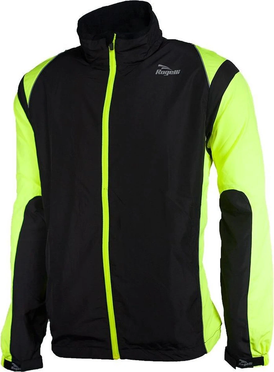 Rogelli Drummond Hardloopjack - Heren - Zwart, Fluor - Maat L 3 Rogelli Drummond Hardloopjack - Heren - Zwart, Fluor - Maat L