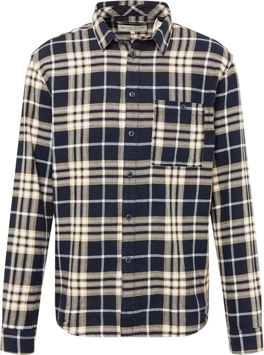 TOM TAILOR Relaxed Checked Shirt Heren Overhemd - Maat L 19 TOM TAILOR Relaxed Checked Shirt Heren Overhemd - Maat L - Afbeelding 17