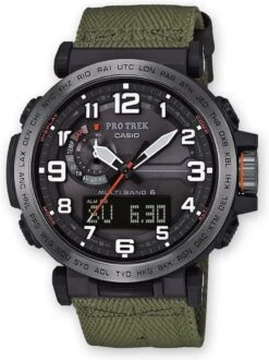 Casio Pro Trek PRW-6600YB-3ER Herenhorloge 51,5 Mm - Groen -Casio Verkoop 897x1200