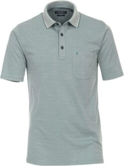 Poloshirt Met Borstzakje 3 Knoops Turquoise Casa Moda - XL -Casio Verkoop 899x1200 30