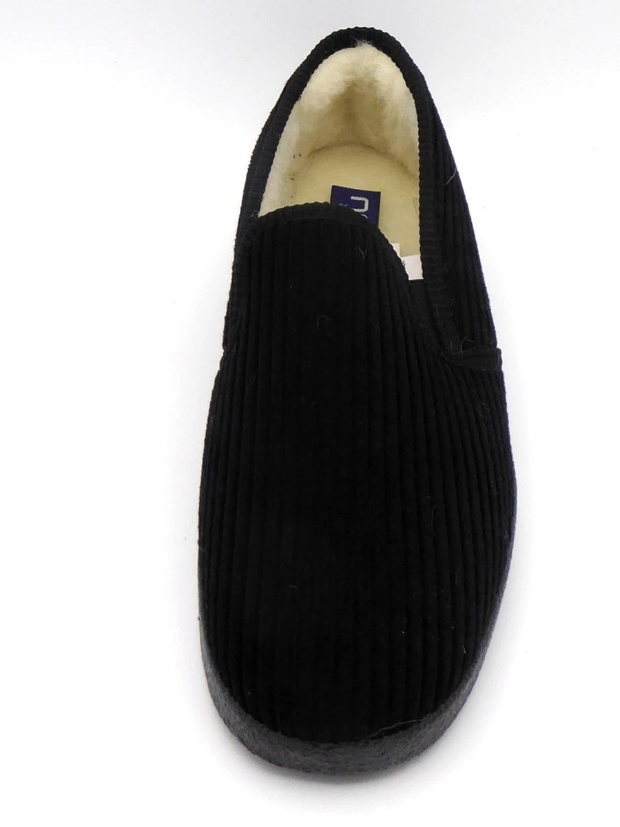 Neles Heren Pantoffel 3204 Zwart - Maat 49 4 Neles Heren Pantoffel 3204 Zwart - Maat 49 - Afbeelding 2