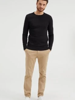 WE Fashion Heren T-shirt Met Biologisch Katoen - Maat M -Casio Verkoop 900x1200 149