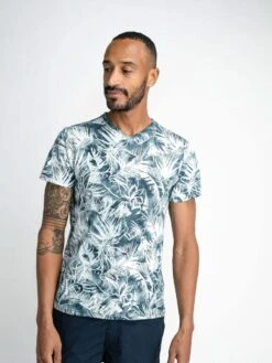 Petrol Industries - Heren All-over Print T-shirt - Blauw - XXXL -Casio Verkoop 900x1200 188