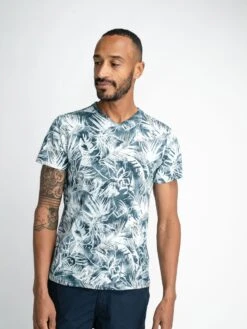 Petrol Industries - Heren All-over Print T-shirt - Blauw - XXXL -Casio Verkoop 900x1200 189