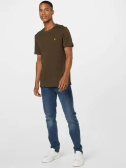 Lyle And Scott - T-shirt Olive - XXL - Modern-fit -Casio Verkoop 900x1200 191