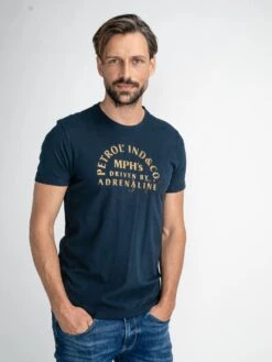 Petrol Industries - Heren Logo T-shirt - Blauw - XXXL -Casio Verkoop 900x1200 196
