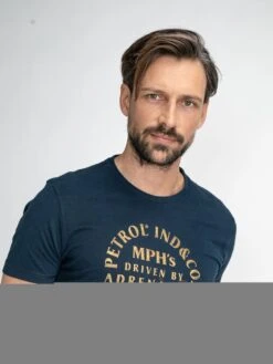 Petrol Industries - Heren Logo T-shirt - Blauw - XXXL -Casio Verkoop 900x1200 198