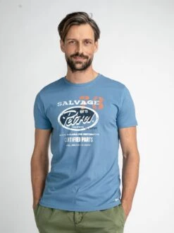 Petrol Industries - Heren Logo T-shirt - Blauw - L -Casio Verkoop 900x1200 211