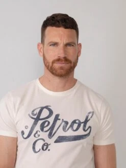 Petrol Industries - Heren Artwork T-shirt - Wit - XL -Casio Verkoop 900x1200 250