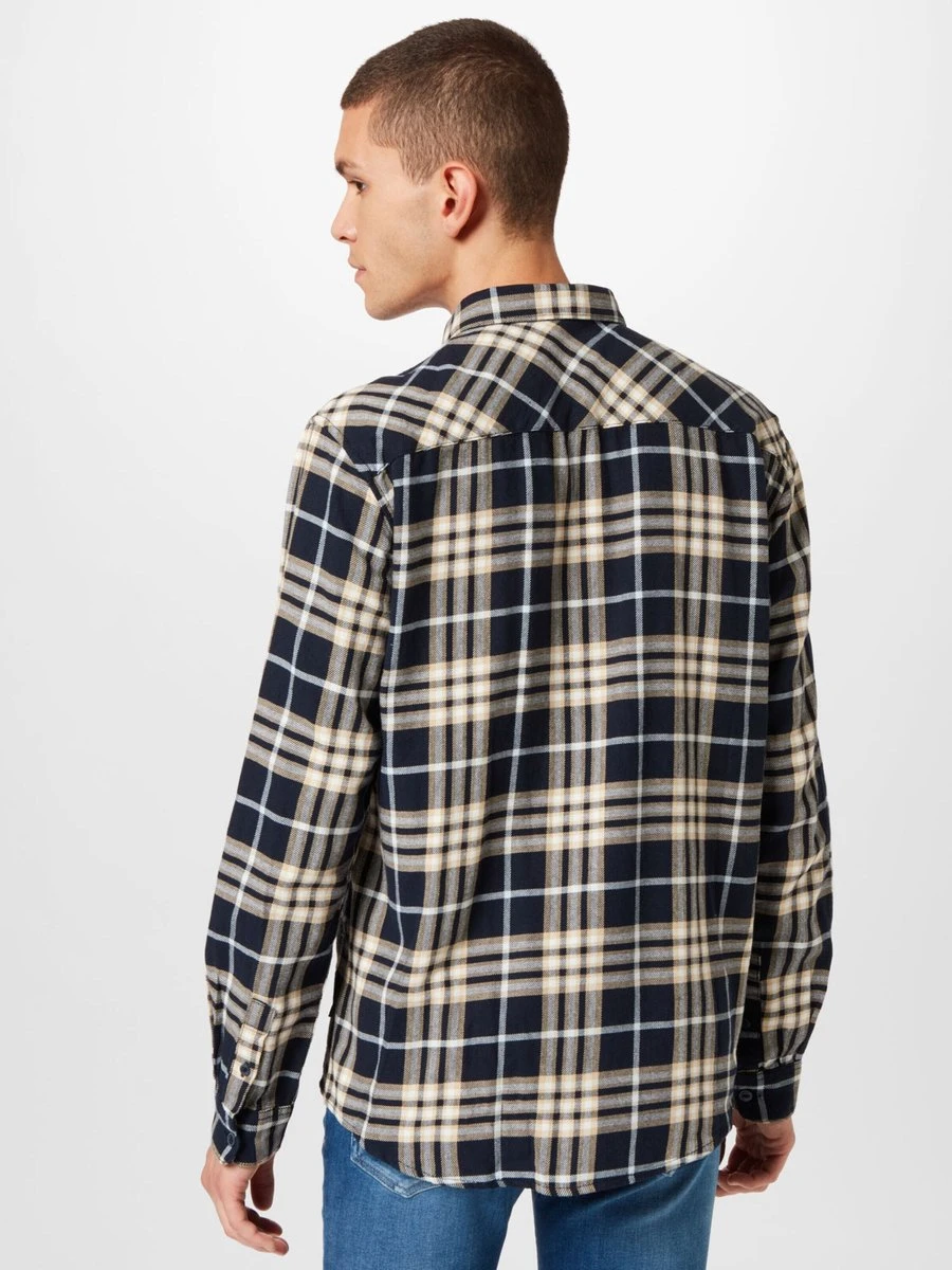TOM TAILOR Relaxed Checked Shirt Heren Overhemd - Maat L 12 TOM TAILOR Relaxed Checked Shirt Heren Overhemd - Maat L - Afbeelding 10