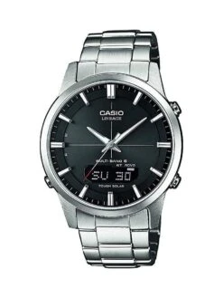 Casio Radio Controlled LCW-M170D-1AER Herenhorloge 40 Mm - Zilverkleurig