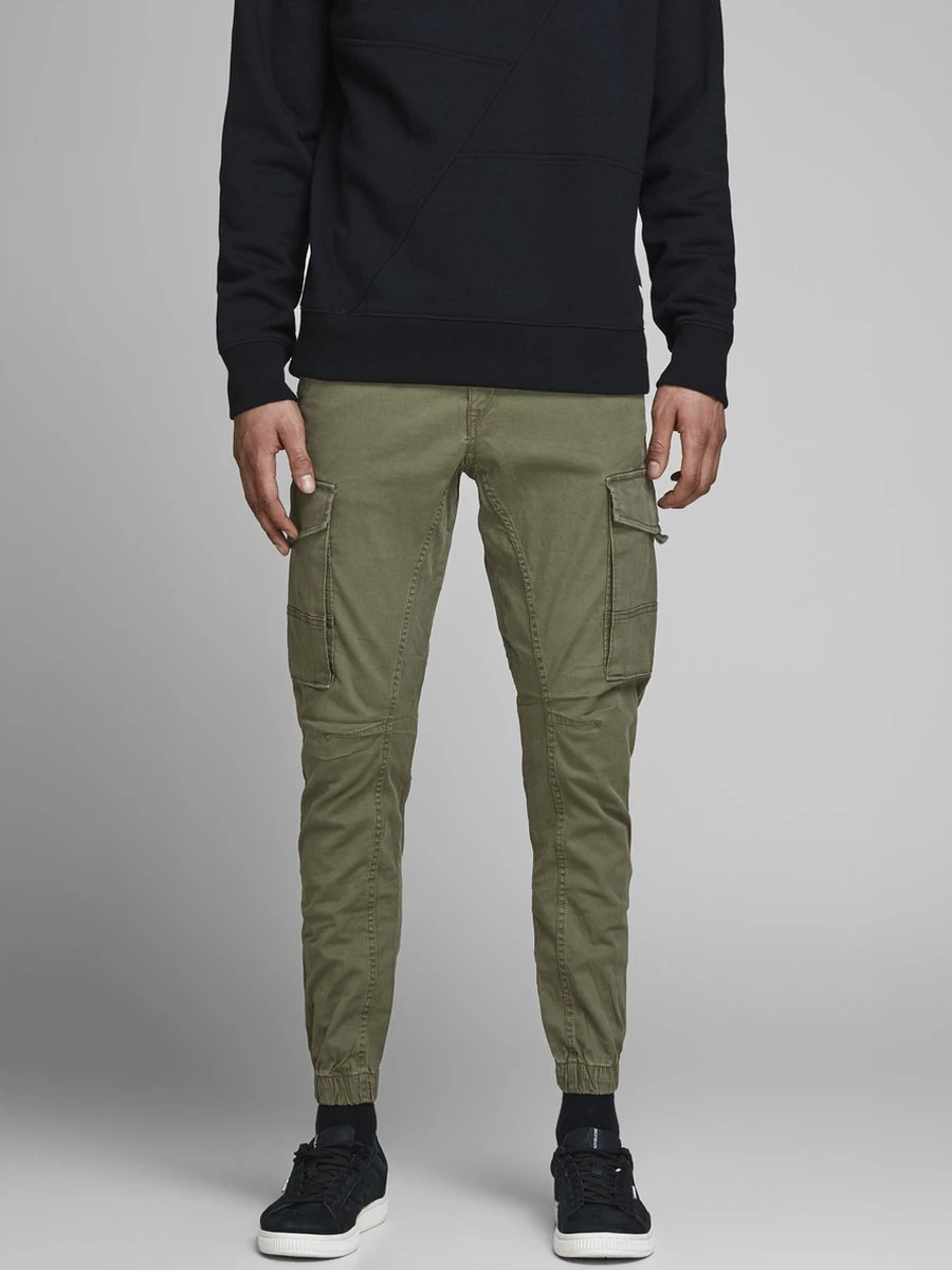 JACK&JONES JPSTPAUL JJFLAKE AKM 542 OLIVE NIGH NOOS Heren Broek - Maat 36 4 JACK&JONES JPSTPAUL JJFLAKE AKM 542 OLIVE NIGH NOOS Heren Broek - Maat 36 - Afbeelding 2