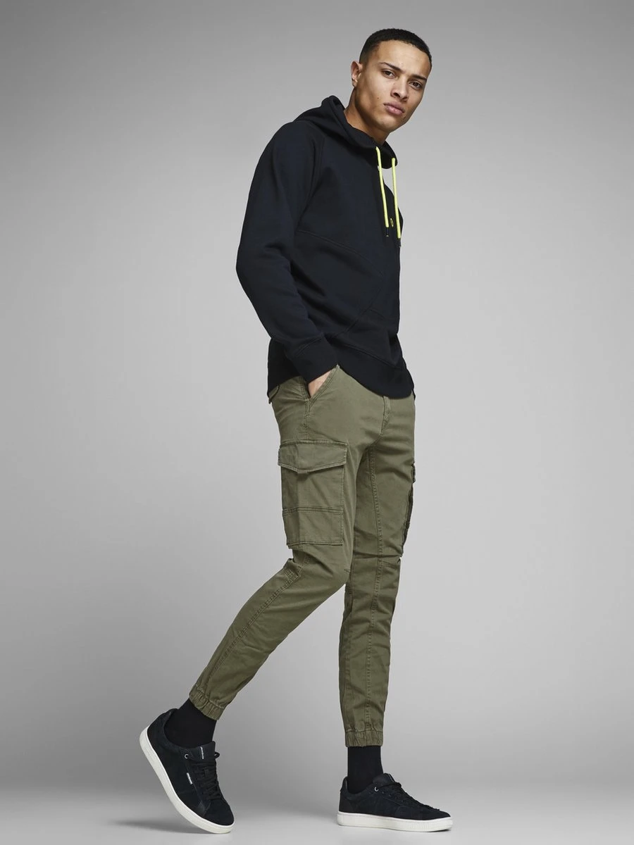 JACK&JONES JPSTPAUL JJFLAKE AKM 542 OLIVE NIGH NOOS Heren Broek - Maat 36 9 JACK&JONES JPSTPAUL JJFLAKE AKM 542 OLIVE NIGH NOOS Heren Broek - Maat 36 - Afbeelding 7